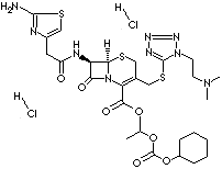 CEFOTIAM HEXETIL HYDROCHLORIDE