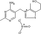 thiamine mononitrate formula