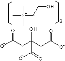 TRICHOLINE CITRATE